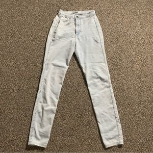 American Apparel High Waisted Jeans